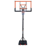 Basketball Hoop 5.73-10FT Height Adjustable Portable Basketball Goal for Indoor Outdoor Basketball W2031P268879