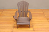 Polystyrene Adirondack Chair - Brown MBM-PKD02-BR