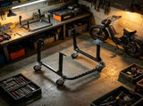 Heavy-Duty Engine Stand 750 LBS Capacity Steel Motor Holder 4 Swivel Casters 4 Hook Positions for 17358641