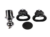Gooseneck Trailer Hitch Ball & Safety Chain Kit for Ram 2500 3500 Puck 60618 82213632 82216057AA 73547980