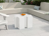 Puzzle Art Side Table, Modular Concave Edge MGO Table - Buy Singles or Combine for Custom Layouts, N770P347932W