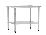 24" x 30" 18-Gauge Stainless Steel Commercial Work Table W3629P365468