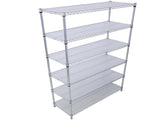 6 Tier 6000lbs Capacity NSF Metal Shelf Wire Shelving Unit, Heavy Duty Adjustable Storage Rack with W465142123