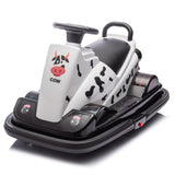 12V Kids Ride On Motor Bumper Car,integrating system,Rotate 360 degrees in place,Collision triggers W1396P178741