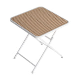 Summer - Modern folding square table- indoor and outdoor multi-functional table- polypropylene W3450P323340