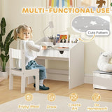 ZNTS Kids Desk and Chair Set 60409005