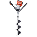 Post Hole Digger, 43cc Post Hole Digger, Gas Powered Earth Digger with 6&8" and absorber,Earth Auger W465109914