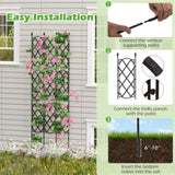 19 x 64Outdoor Plant Support Frame for Raised Garden Bed 66032699