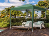 2 x 2m Practical Waterproof Right-Angle Folding Tent Green 88159564