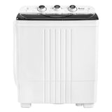 ZNTS Twin Tub with Built-in Drain Pump XPB45-428S 20Lbs Semi-automatic Twin Tube Washing Machine for 00898133