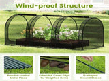 Green 108"x48"x47" Garden Crop Cage with High-Density Nylon Mesh, Plant Protection Tent with 83780871