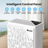 Air Purifiers for Home Large Room, VEWIOR H13 True HEPA Cleaner for Bedroom with PM2.5 Display 91069623