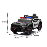 Licensed Dodge Charger,12v Kids ride on police car W/Parents Remote Control,anti-collision W1578P214209