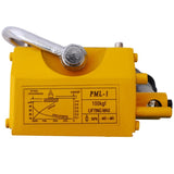 Permanent Magnetic Lifting with Release, 220 lbs/100kg Heavy Duty Magnet, 2.5 Safety Factor, W465P170804