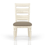 Ladder Back Side Chair - Whitewash Finish B2699P355856
