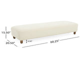 Comfortable Ottoman, White N769P419107W