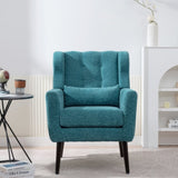 Modern Accent Chair Upholstered Foam Filled Living Room Chairs Comfy Reading Chair Mid Century W1028P162721