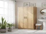 Modex Oak Multi-Purpose Utility Storage Cabinet B040P474698