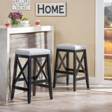 SADDLE BARSTOOL 65637.00LGRY