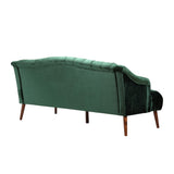 Comfy 3-seat Sofa with Wooden Legs, PU, for Living Room and Study 65124.00NVLTEMD