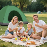 3-4 Person Camping Dome Tent Army Green 51815761