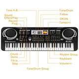 ZNTS 61 Keys Digital Music Electronic Keyboard Electric Piano Musical Instrument Kids Learning Keyboard 34087667