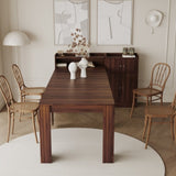 ZNTS Modern Extendable Dining Table with Storage 07230795