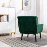 Modern Soft Velvet Material Ergonomics Accent Chair Living Room Chair Bedroom Chair Home Chair With W67639359