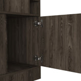Seattle Bar Cabinet, Eight Bottle Cubbies, Two Large Open Shelves B128P322509
