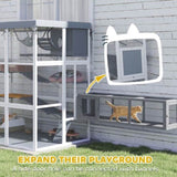 Cat Enclosure with Hammock 45497780