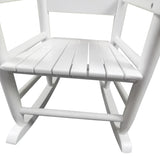 ZNTS Children's rocking white chair- Indoor or Outdoor -Suitable for kids-Durable 42338091