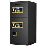 Large Double-door Coin-operated Safe,Digital Security Safe with Fireproof and Waterproof Bag,6.0 W1779P283321