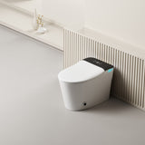 ZNTS Smart Toilet with Voice Control and Bubble Shield, Heated Bidet Seat, Smart Toilet with Bidet Built W1872P209967