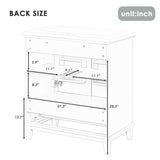 ZNTS 30" Bathroom Vanity with Sink Combo, Multi-functional Bathroom Cabinet with Doors and Drawer, Solid 59122282