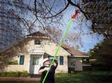 2-in-1 Manual Pole Saw 8.23-15.12FT Extendable Tree Pruner - SK5 Steel Pruner, Double-Hooked Saw 41775152