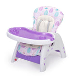 ZNTS Convertible High Chair for Babies, Booster Seat with Safety Belt Feeding Tray, Toddler Chair and W2181P147619