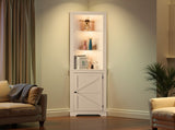 L-shaped 3-layer with single door double Z shape LED light strip front curved base feet Triammine 87790648
