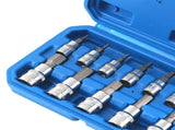 13-Piece Metric Hex Bit Socket Set 1/4 3/8 1/2 Drive CRV Steel 2mm-14mm 96098205