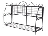 Paint With Lace Three-Tier Plant Stand Black 26856856