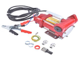 High Flow 10 GPM 12V DC Fuel Transfer Pump Red for Trucks Tractors Transfer of Gasoline Diesel 10804188