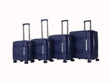 6-piece luggage set, expandable hard shell luggage set with rotating wheels, suitable for carry on T3292P328874