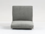 Modular Sectional Sofa Armless Seat Module, Corduroy Sectional Couch, Single Couch Modular Armless W3098P256997