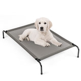 ZNTS 43"D x 26"W x 8"H Dog Bed Gray 36552704