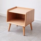 Pure Solid Wood Bedside Cabinet Modern Simple Nightstands European Beech Bedside Cabinet Nordic W1283P242655