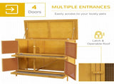 Wooden Rabbit Cage 90925520