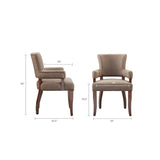 ZNTS Arm Dining Chair B03548285