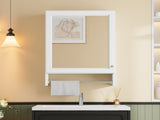 3-in-1 Bathroom Mirror Cabinet, 20-inch Wall Mounted Medicine Cabinet with Adjustable Shelf & Soft N710P388096K