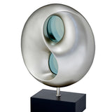 Ultra-Modern Design Table Lamp LED Lights Infinity Mirror Black and Silver Finish Antique Night Lamp B011P162530