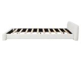 Cozy White Bouce Upholstered Bed - A Dreamy Addition to Your Bedroom, KING N769P241263K