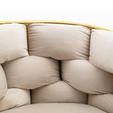 Luxury modern simple leisure velvet single sofa chair bedroom lazy person household dresser stool W117067862